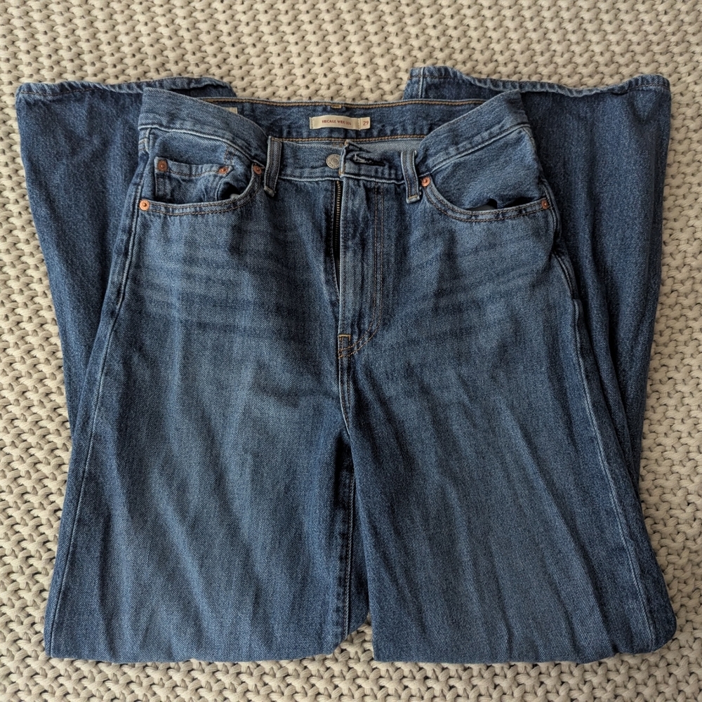 Levis Ribcage Wide Leg Jean - 29